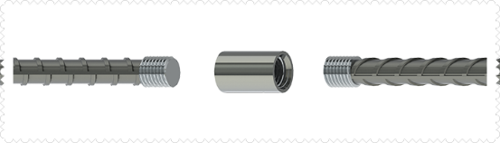 圖片1.png 為鋼筋連接再加一層鋼鐵戰(zhàn)衣—鐓粗鋼筋連接套筒