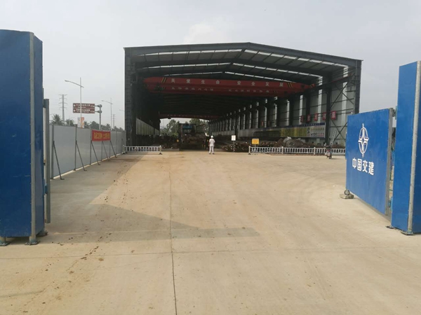 ?？谑兄攸c工程：疏港高速項目